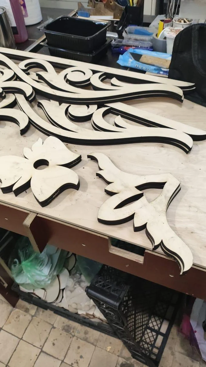 Лазерная резка, фрезеровка, термогибка, покраска. По Вашим проектам.
